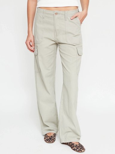 PANTALÓN DE BUZO MUJER INDEX ALGODÓN CARGO - 2