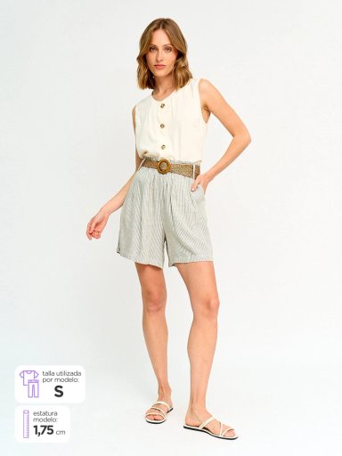 SHORT MUJER MARQUIS LINO  - 1