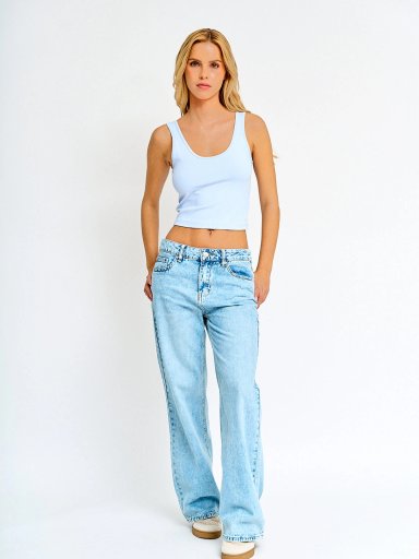 POLERA MUJER INDEX SIN MANGAS BÁSICA - 4