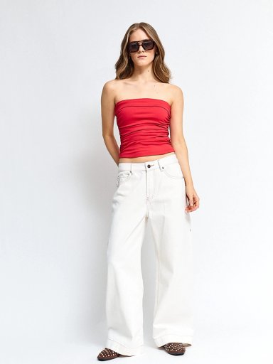 POLERA MUJER INDEX STRAPLESS - 4