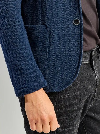 BLAZER HOMBRE SPAVALDI ALGODÓN TEJIDO - 4