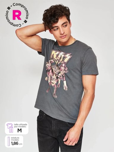 POLERA HOMBRE BARBADOS ALGODÓN KISS - 1
