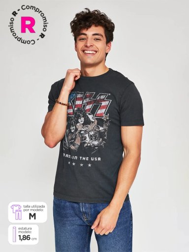 POLERA HOMBRE BARBADOS ALGODÓN KISS - 1