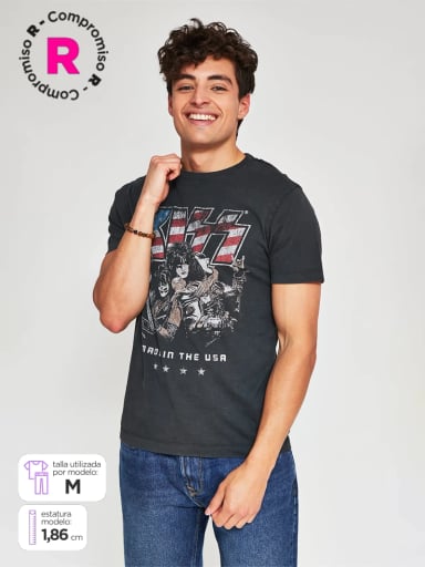 POLERA HOMBRE BARBADOS ALGODÓN KISS - 1