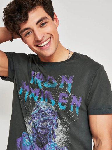 POLERA HOMBRE BARBADOS ALGODÓN IRON MAIDEN - 3