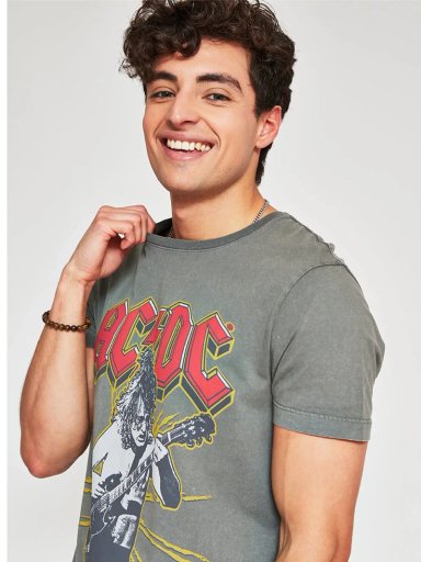 POLERA HOMBRE BARBADOS ALGODÓN AC/DC - 3