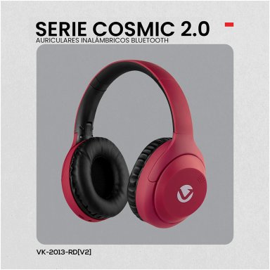 AUDÍFONOS VOLKANO ON EAR SERIE COSMIC 2.O BLUETOOTH - 9