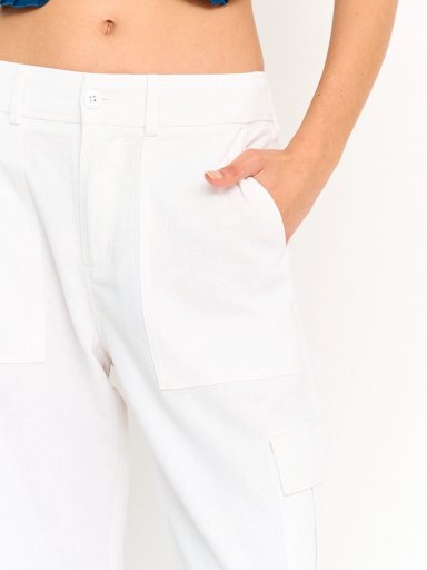 PANTALÓN MUJER INDEX ALGODÓN CARGO - 4