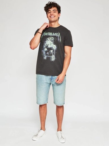 POLERA HOMBRE BARBADOS ALGODÓN METALLICA - 4