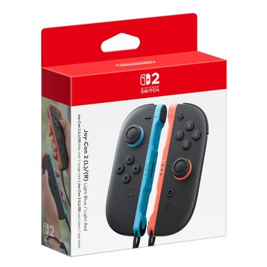 CONTROL NINTENDO SWITCH 2 JOY CON ROJO AZUL - 6