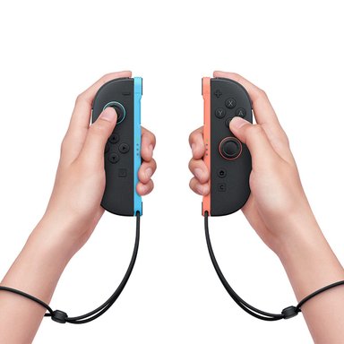CONTROL NINTENDO SWITCH 2 JOY CON ROJO AZUL - 7