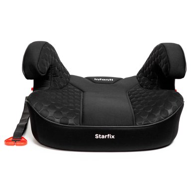 SILLA DE AUTO INFANTI PREMIUM ISOFIX NEGRO ALZADOR STARFIX - 2