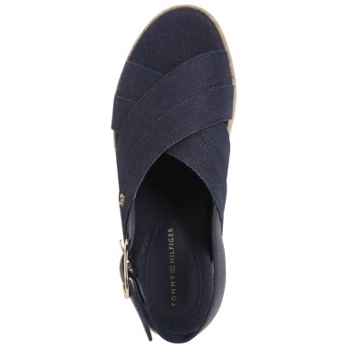 SANDALIAS MUJER TOMMY HILFIGER ALGODÓN AZUL FW0FW08669DW6 - 4