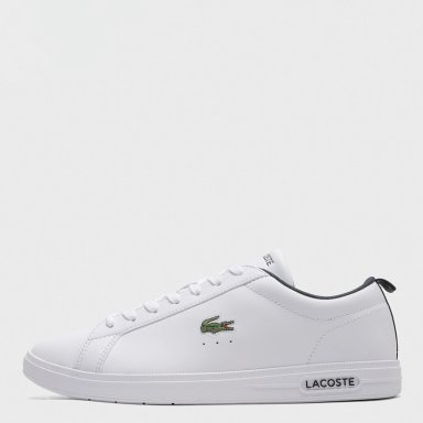 ZAPATILLAS HOMBRE LACOSTE CASUALES BLANCO COURT BASE CUERO - 1