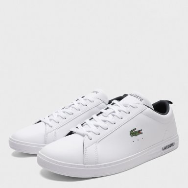 ZAPATILLAS HOMBRE LACOSTE CASUALES BLANCO COURT BASE CUERO - 2