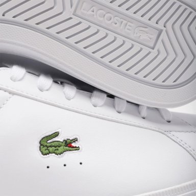 ZAPATILLAS HOMBRE LACOSTE CASUALES BLANCO COURT BASE CUERO - 6