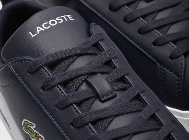 ZAPATILLAS HOMBRE LACOSTE URBANO AZUL CARNABY BASE CUERO - 5