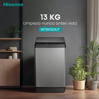 LAVADORA HISENSE 13 KG CARGA SUPERIOR WT3K1323UT - 9