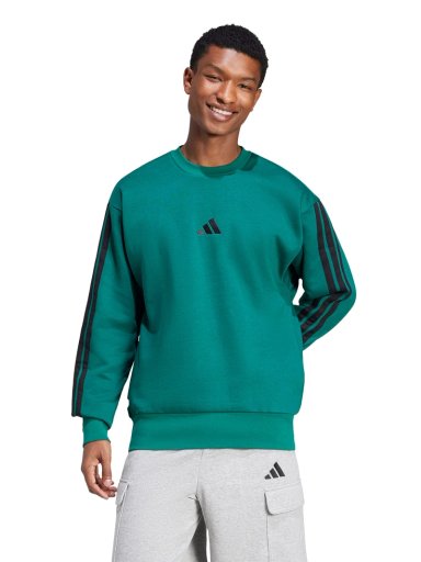 POLERÓN MANGA LARGA HOMBRE ADIDAS ESSENTIALS FLEECE 3 BANDAS - 1