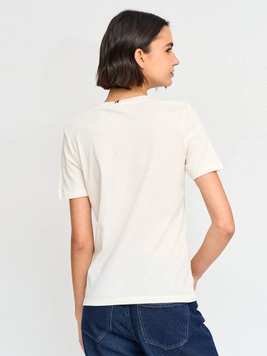POLERA MUJER TOMMY HILFIGER ALGODÓN MANGA CORTA - 2