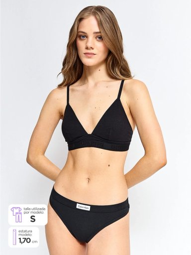 PACK 3 CALZONES CALVIN KLEIN COLALESS QP3130O - 1