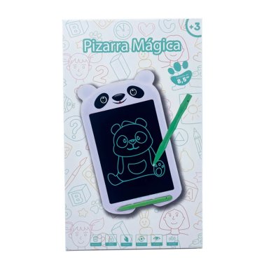 DINO PIZARRA LCD PANDA BLANCO - 3