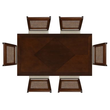 JUEGO DE COMEDOR RIPLEY HOME ANTONIETA 6S BEIGE - 2