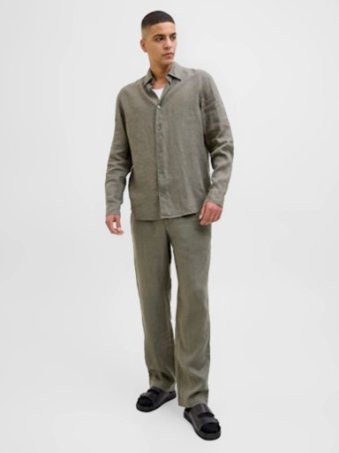 CAMISA HOMBRE JACK & JONES MANGA LARGA - 5