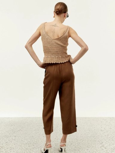SWEATER MUJER SFERA ALGODÓN SIN MANGAS - 3