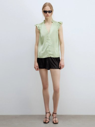 BLUSA MUJER SFERA MANGA CORTA PRINT - 2