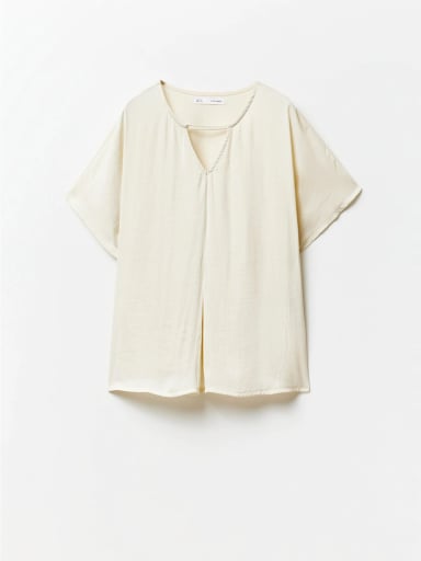 POLERA MUJER SFERA ALGODÓN SATINADA - 6
