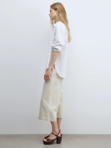 PANTALÓN MUJER SFERA CULOTTE LINO  - 2