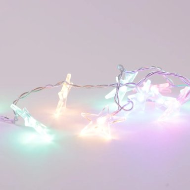LUCES NAVIDEÑAS RIPLEY HOME LED ESTRELLA PLANA COLORES - 2