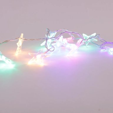 LUCES NAVIDEÑAS RIPLEY HOME LED ESTRELLA PLANA COLORES - 3
