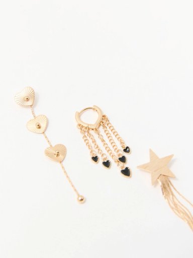SET X3 AROS MUJER SFERA ESTRELLAS - 3