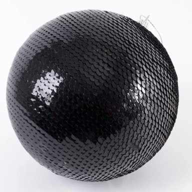 ADORNO NAVIDEÑO RIPLEY HOME GRANEL MINI ESCAMAL BLACK - 1