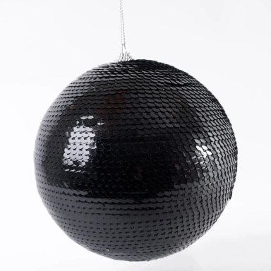 ADORNO NAVIDEÑO RIPLEY HOME GRANEL MINI ESCAMAL BLACK - 2