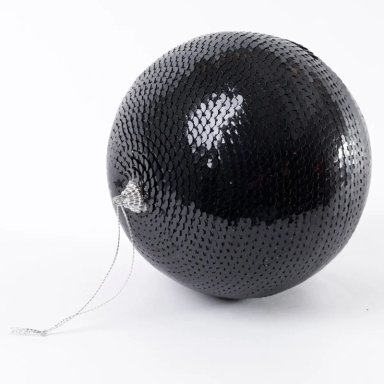 ADORNO NAVIDEÑO RIPLEY HOME GRANEL MINI ESCAMAL BLACK - 3