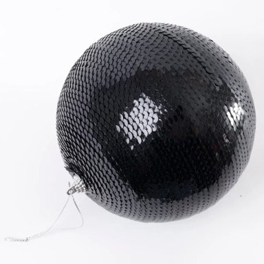 ADORNO NAVIDEÑO RIPLEY HOME GRANEL MINI ESCAMAL BLACK - 4