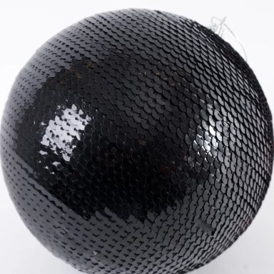 ADORNO NAVIDEÑO RIPLEY HOME GRANEL MINI ESCAMAL BLACK - 5