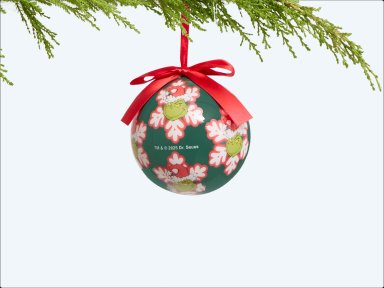 ADORNO NAVIDEÑO GRINCH GRANEL VERDE PAPEL - 2