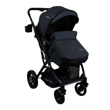 COCHE CUNA PASEO BEBE VOX NEGRO BEBESIT - 2