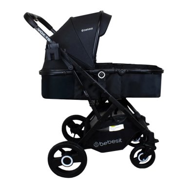 COCHE CUNA PASEO BEBE VOX NEGRO BEBESIT - 5
