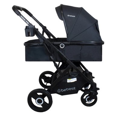 COCHE CUNA PASEO BEBE VOX NEGRO BEBESIT - 6