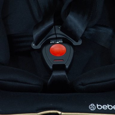 SILLA DE AUTO BEBE CONVERTIBLE SUPRA 360 ISOFIX NEGRA DORADA - 11