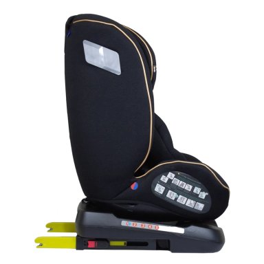 SILLA DE AUTO BEBE CONVERTIBLE SUPRA 360 ISOFIX NEGRA DORADA - 4