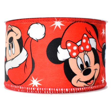 ADORNO NAVIDEÑO DISNEY CINTA MINNIE MICKEY - 1