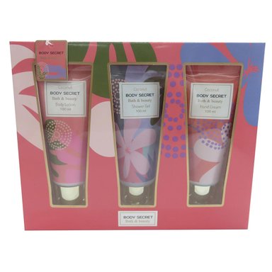 SET BODY SECRET BATH SET TRIO TUBE WILD - 1