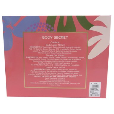 SET BODY SECRET BATH SET TRIO TUBE WILD - 3