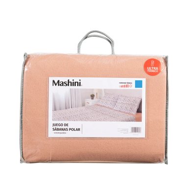 JUEGO DE SÁBANAS MASHINI RAPEL 2 PLAZAS POLAR ESTAMPADO - 5